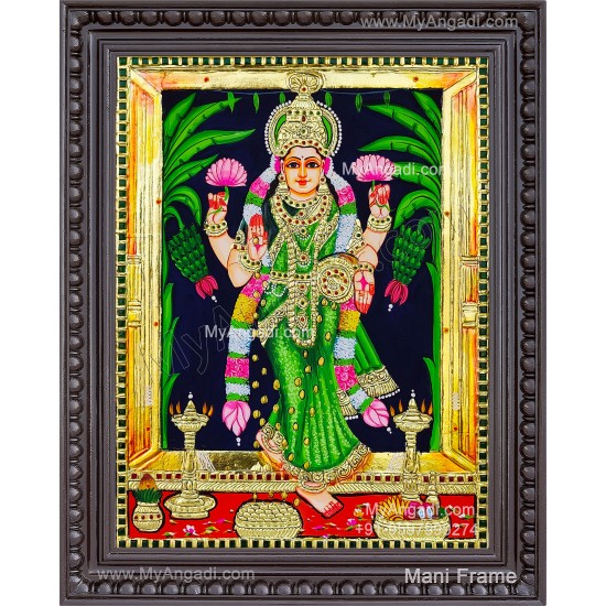 Grahalakshmi Tanjore Painting