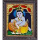 Butter Krishna Tanjore Painting