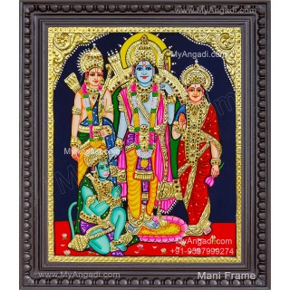 Ram Darbar Tanjore Painting