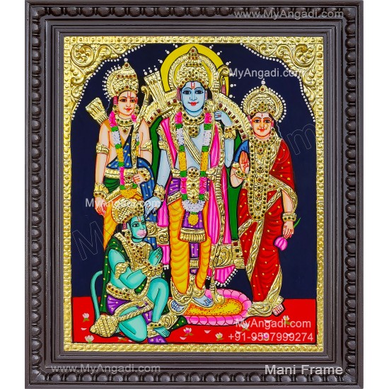 Ram Darbar Tanjore Painting