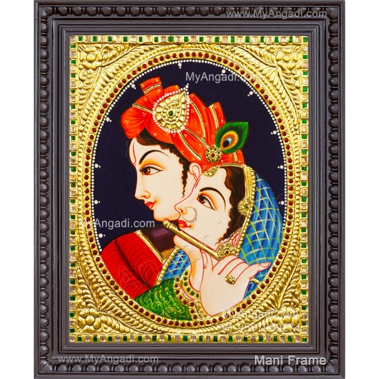 Radha Krishna Tanjore Painting