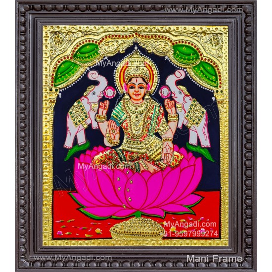 Gajalakshmi Tanjore Painting Gajalakshmi Tanjore Painting