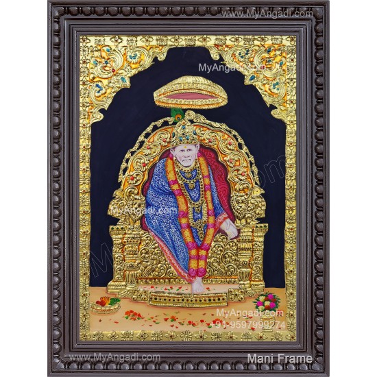 Saibaba Tanjore Painting