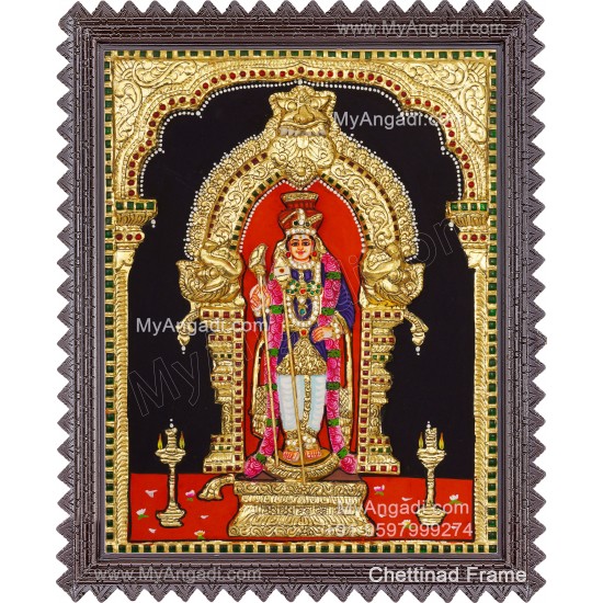 Murugar 3D Tanjore Painting