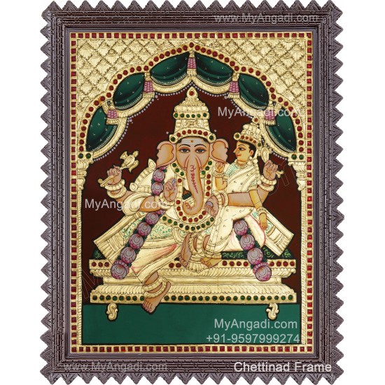 Sidhi Ganapathi Tanjore Paintings