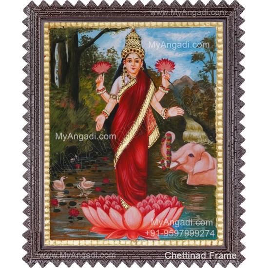 Lakshmi Tanjore Painting