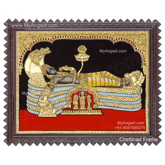 Padmanabha Swamy Tanjore Painting