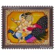 Ganesha With Murugan Tanjore Painting