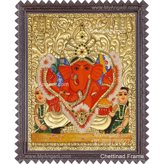 Sidhi Ganesha Tanjore Painting