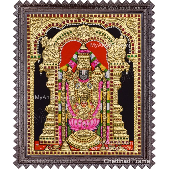 Balaji Lakshmi Tanjore Paintings