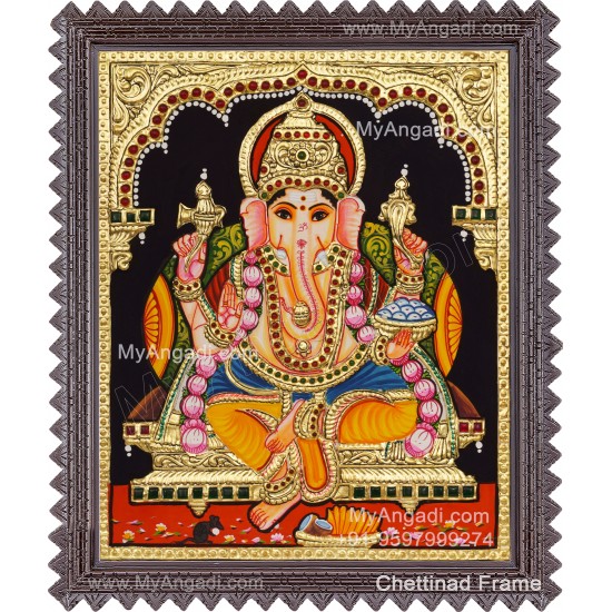 Ganapathi Tanjore Painting