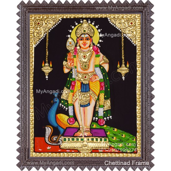 Murugar Tanjore Painting