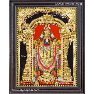 Balaji 3d Tanjore Painting