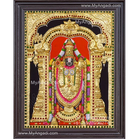 Balaji 3d Tanjore Painting