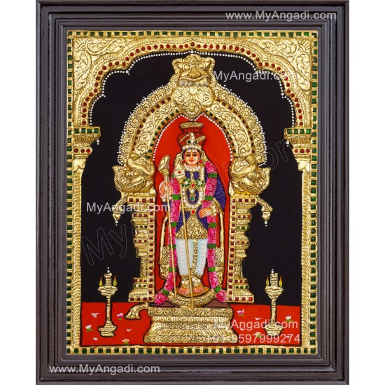 Murugar 3D Tanjore Painting