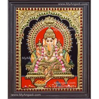 Ganesha Tajore Paintings