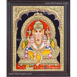 Ganapathi Tanjore Painting Tanjore Painting