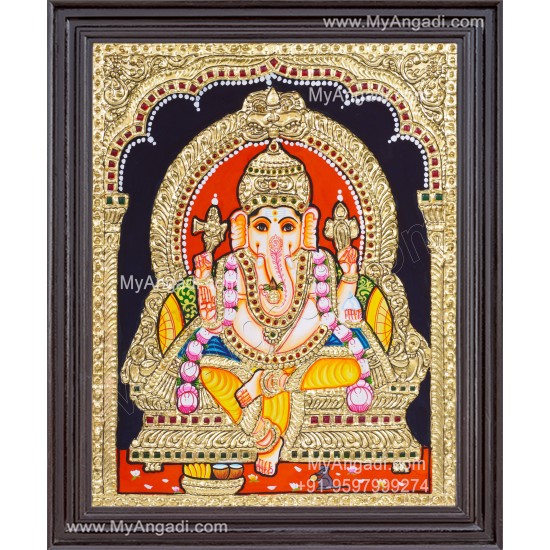 Ganapathi Tanjore Painting Tanjore Painting