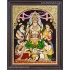 Satya Narayana Swami Tanjore Painting