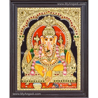 Pillaiyar Tanjore Paintings