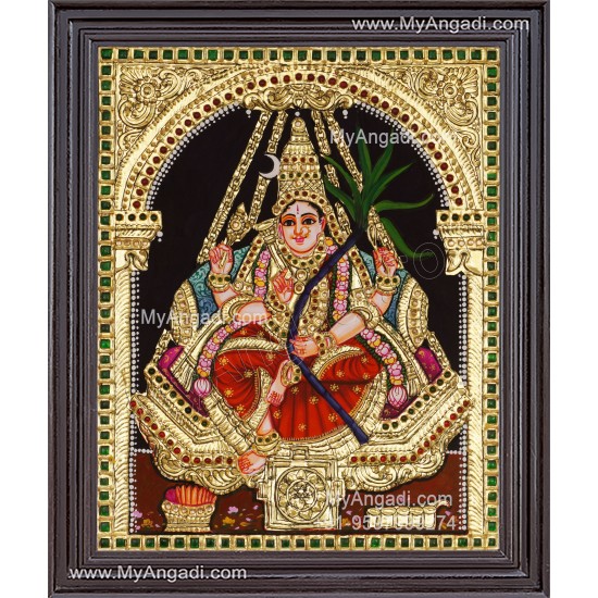 Raja Rajeshwari Tanjore Painting