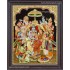 Ramar Pattabhishekam Tanjore Painting