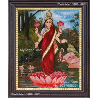 Lakshmi Tanjore Painting