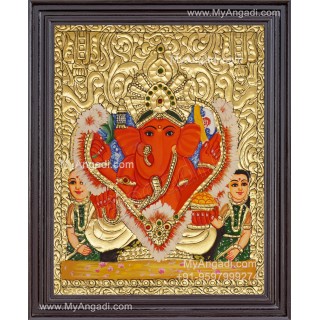 Sidhi Ganesha Tanjore Painting
