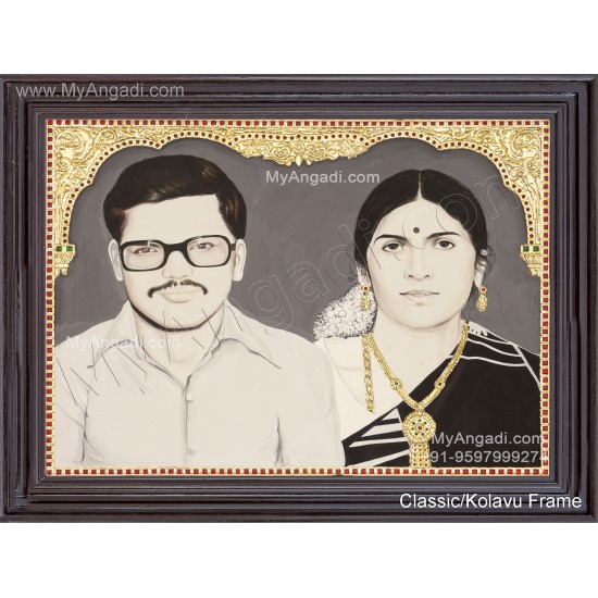 Portrait Tanjore Painting