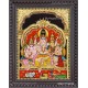 Shivan Parivar Super Emboss Tanjore Painting
