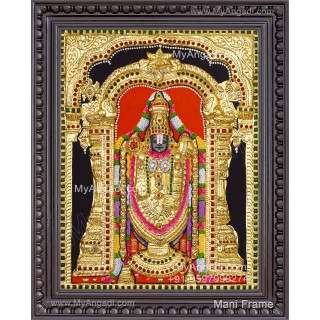 Balaji 3d Tanjore Painting