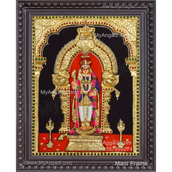 Murugar 3D Tanjore Painting