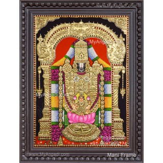 Balaji Lakshmi Tanjore Painting