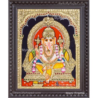 Ganapathi Tanjore Painting Tanjore Painting