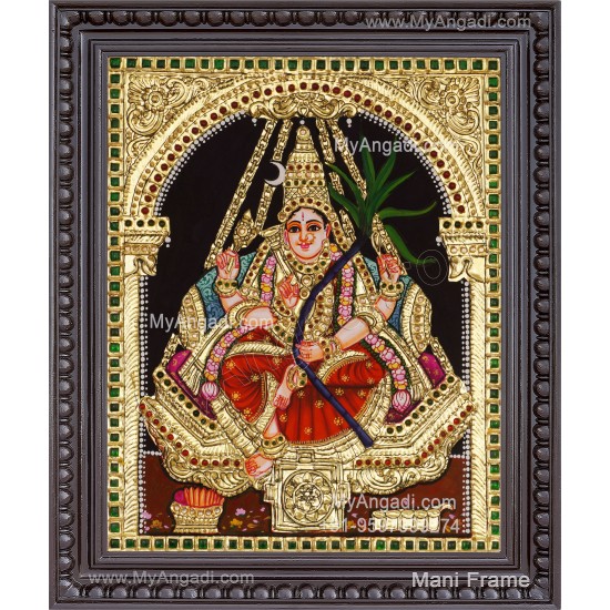 Raja Rajeshwari Tanjore Painting