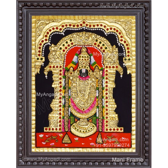 Venkateshwara  Swamy Tanjore Painting