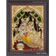 Jhula Radha Krishna Tanjore Painting