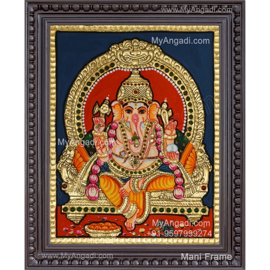 Ganapathi Tanjore Painting Tanjore Painting