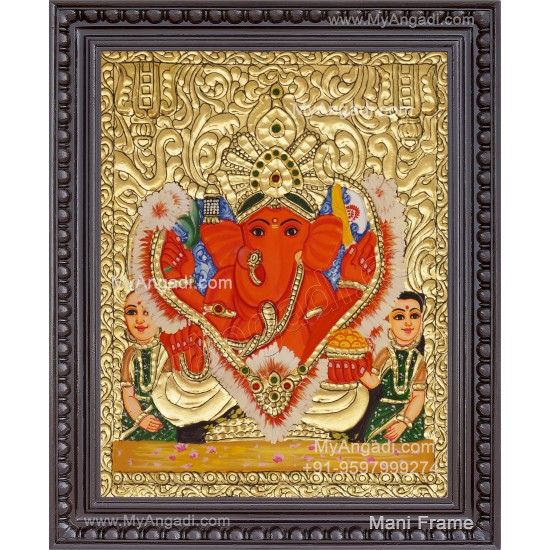 Sidhi Ganesha Tanjore Painting