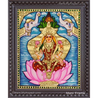 Varalakshmi Tanjore Painting