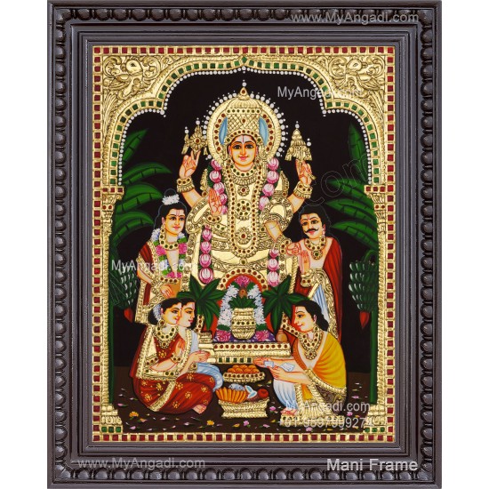 Sathyanarayana Tanjore Painting