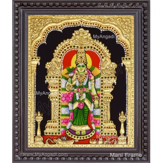 Meenakshi Amman Tanjore Painting