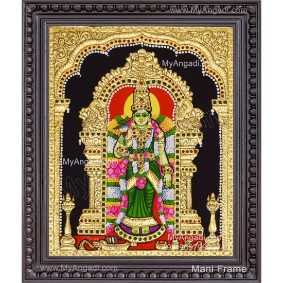 Meenakshi Amman Tanjore Painting