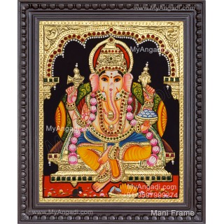 Ganapathi Tanjore Painting