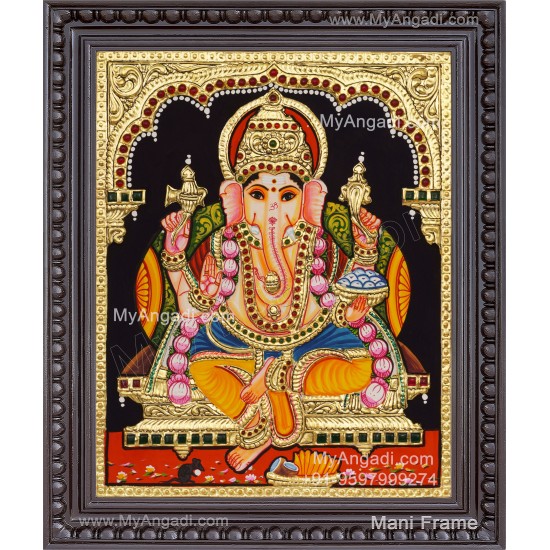 Ganapathi Tanjore Painting