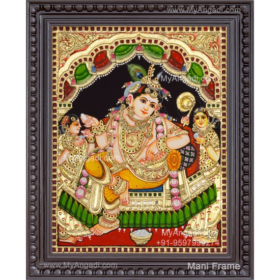 Darbar Krishna Tanjore Paintings