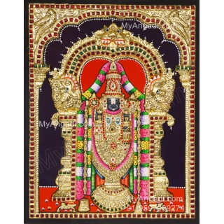 Balaji 3d Tanjore Painting