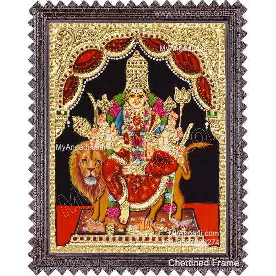 Durgai Tanjore Painting