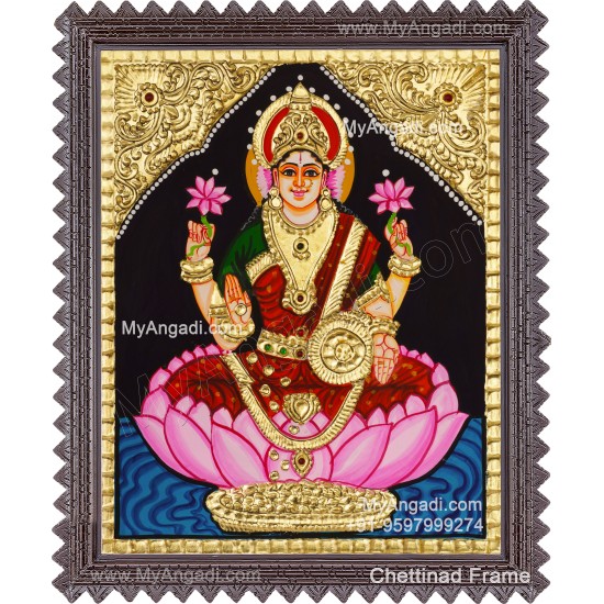Dhana Lakshmi Tanjore Painting