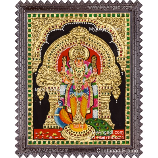 Murugar Tanjore Painting
